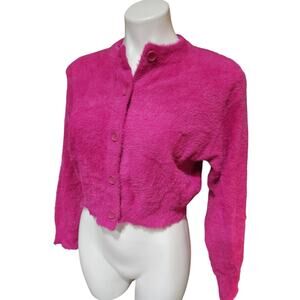 Levis NWT Fuschia‎ pink cardigan sweater XS